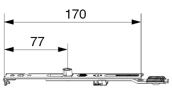 Upper End Stop for Enhanced Window Mechanism Movement Control 250850
