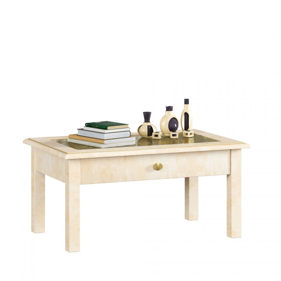 Alexandria LD 618060.000 Coffee Table (Leather Lento/Rustica)