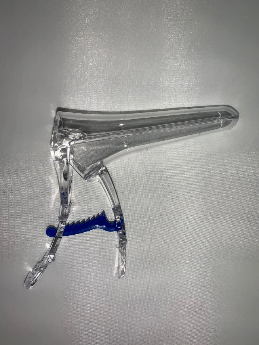 مرآة مهبلية بوليمرية للاستخدام مرة واحدة معقمة، النوع 3، الحجم M