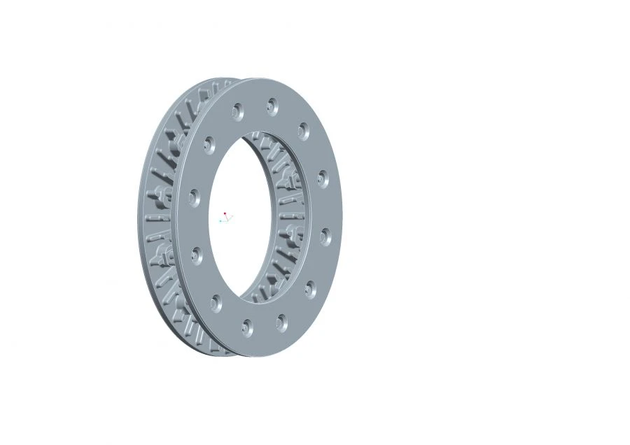 قرص فرامل العجلات للقطارات الكهربائية 840.000.000