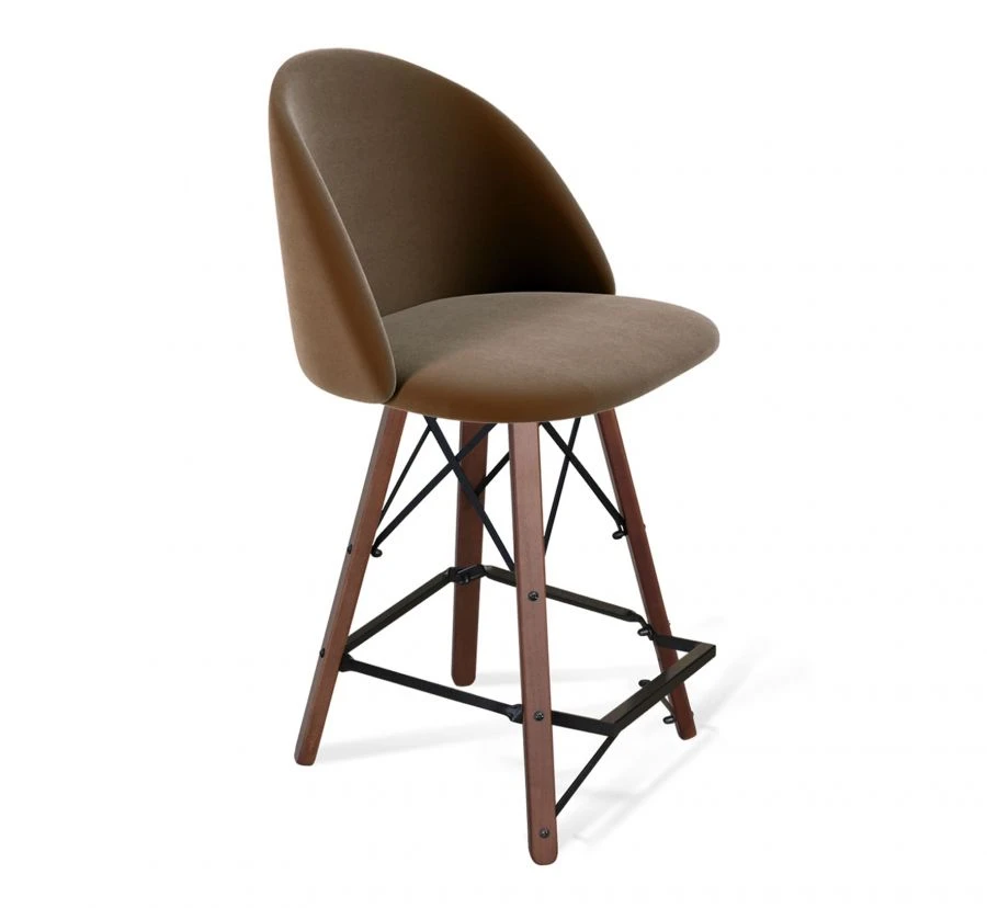 Soft and Elegant Half-Bar Stool SHT-ST35/S80-1