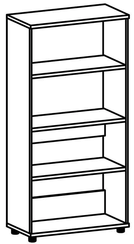 خزانة رفوف مفتوحة 8201 سلسلة "غالانت