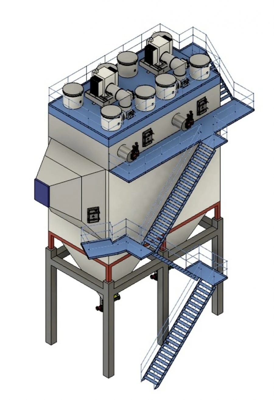 فلاتر كهربائية أفقية TTS-2x3.2-1x4.0-5.0-400