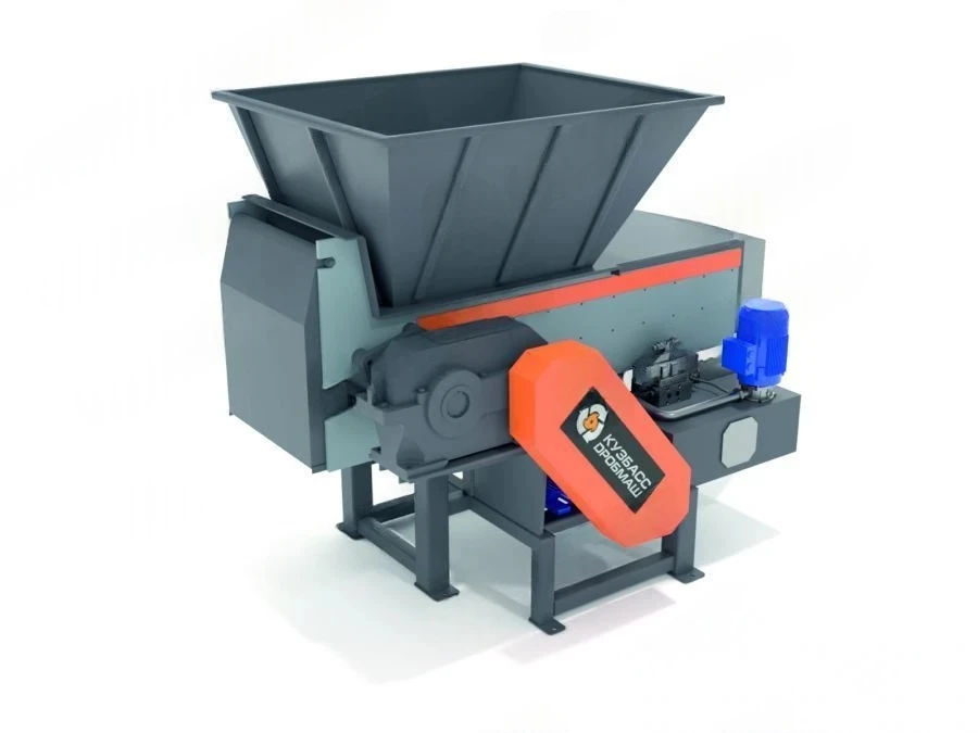 Industrial Shredder ATLANT 800 Heavy-Duty Waste Processor