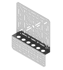 Mounting Plate MP345x400, Galvanized Steel, 1.5mm Thickness