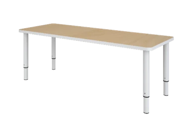 Adjustable Children's Table with Metal Frame MD 01.03.04.03