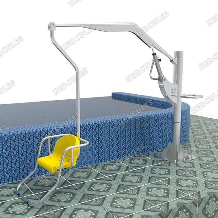 Hydraulic Lift for High-Sided Pool Use