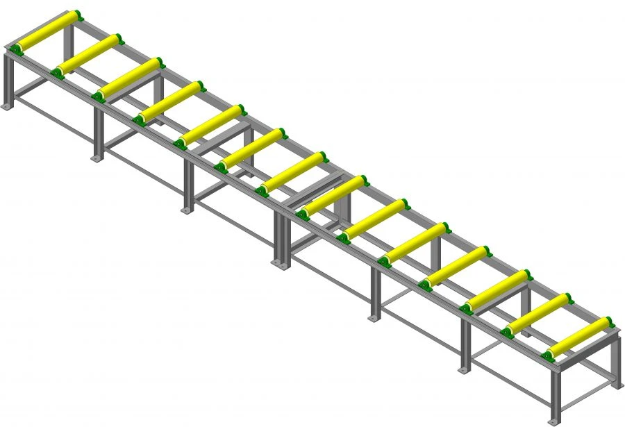 Non-Driven Roller Conveyor for Beams RNH 8-800