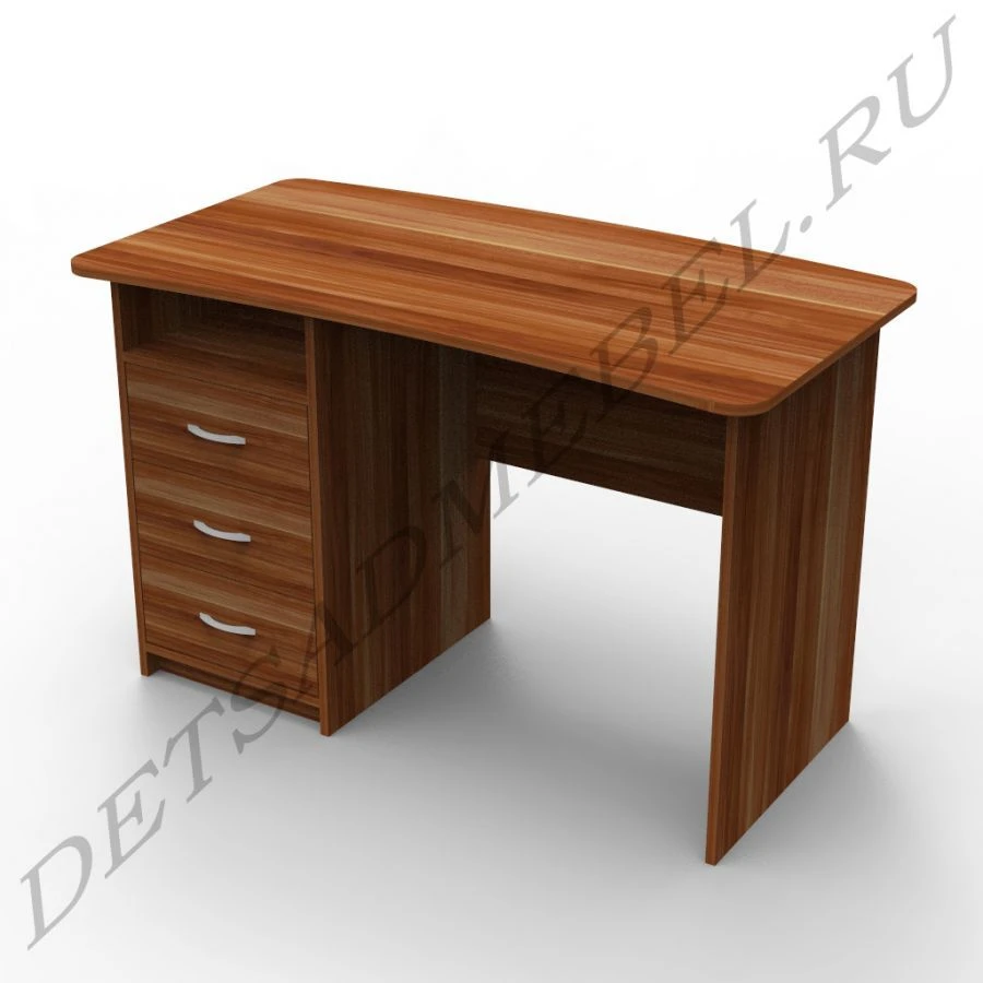 Ergonomic Work Desk M3.3 with 3-Drawer Cabinet