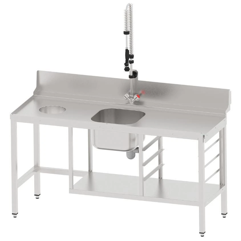 Pre-Washing Table SPM-7-7 for Dishwashers