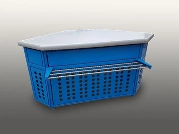 طاولة تبريد PESCADO - زاوية 90 درجة