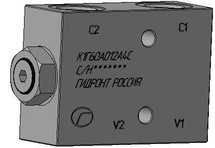 Hydraulic Lock Valve K1G60A012A4C for Static Load Holding