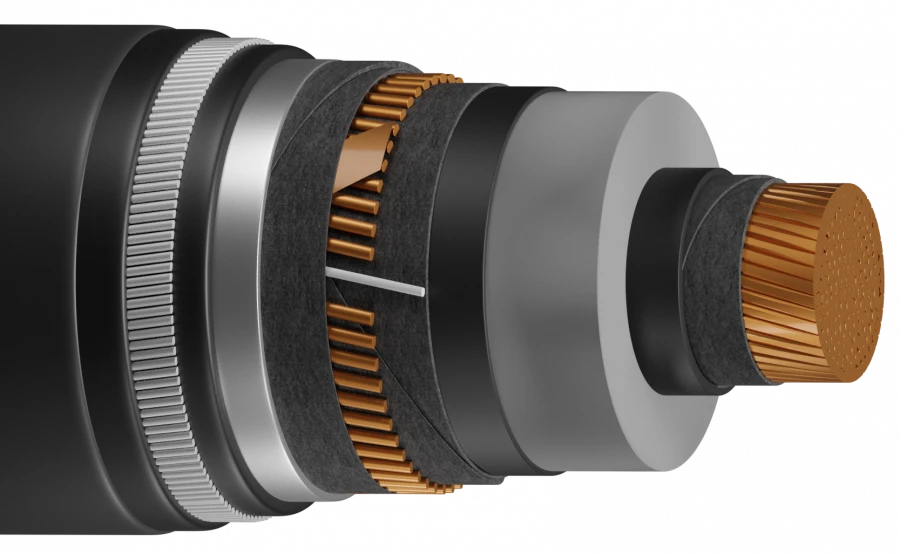 Power Cable (A)PVKP2gzh with Hermetic Sealing