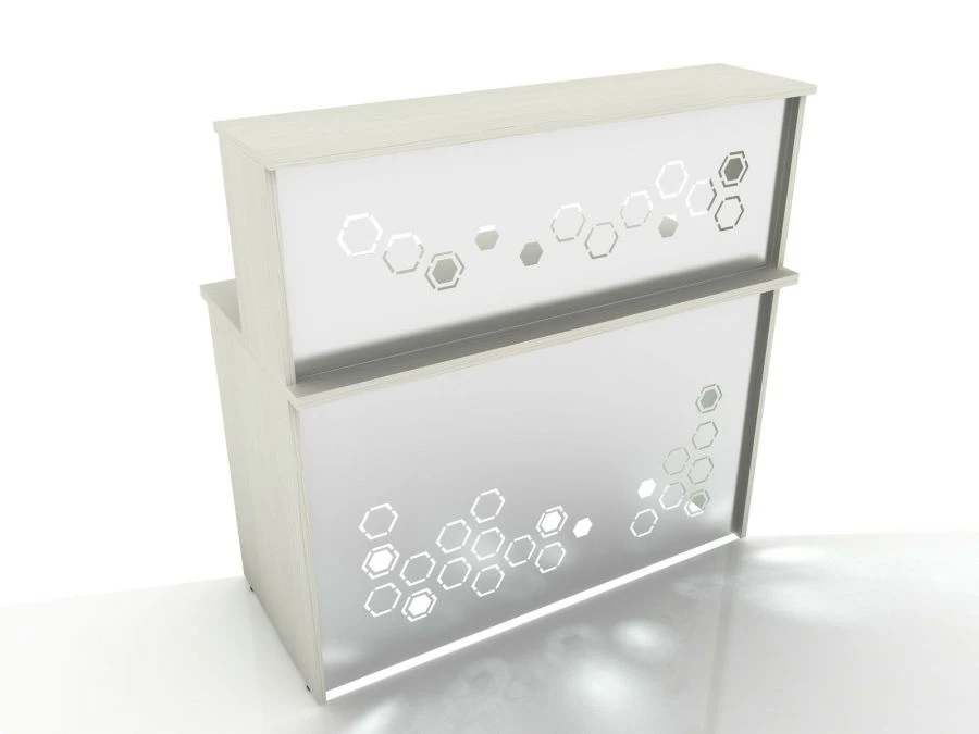 Reception Desk for Medical Facilities, Model 401-001-4