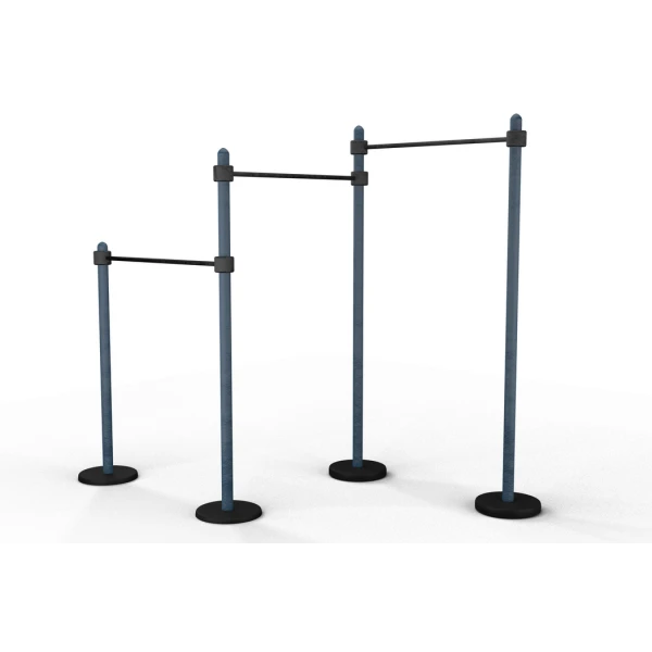 Three-Level Pull-Up Bar for Physical Development