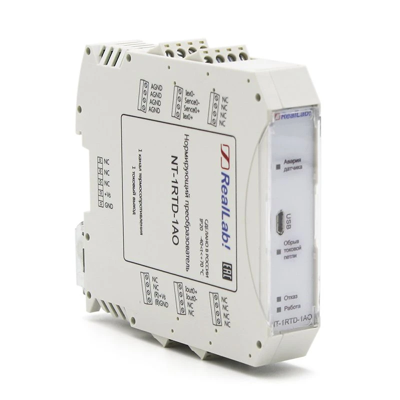 محول إشارة لمستشعرات المقاومة NT-1RTD-1AO