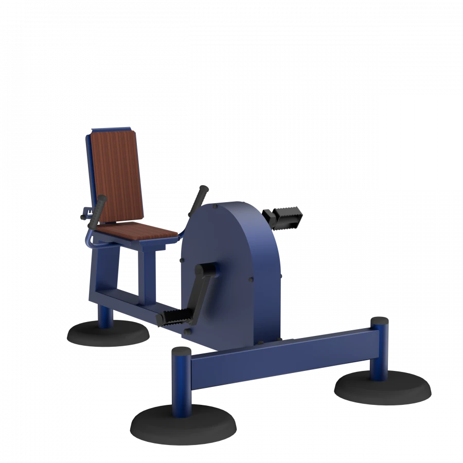 Horizontal Exercise Bike MV 7.82 with Inertia-Free Loading Mechanism