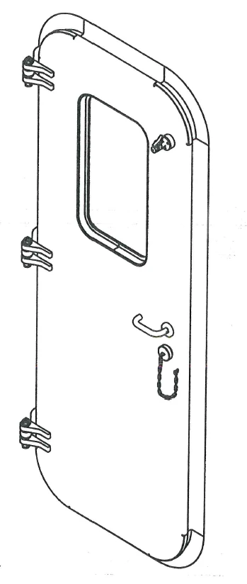 Steel Marine Doors for Internal and External Openings