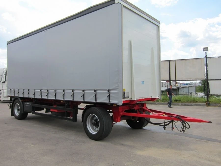 MDO421 Trailer Van, Model 878527, Dual or Single Axle, 9 Ton Capacity