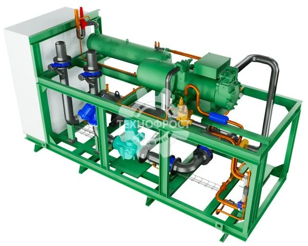 وحدات التبريد الصناعية سلسلة UВ لتبريد السوائل