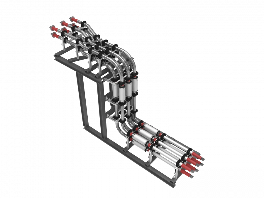 Phase-Insulated Busbar with Cast (RIP) Insulation Type TPL