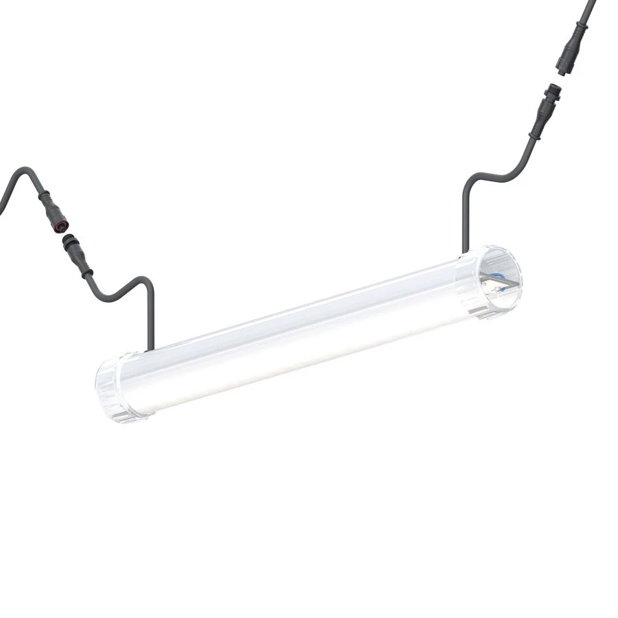 Architectural luminaire SVETHOLL Buffy tube overhead L2400 D32 without power supply LED 60W