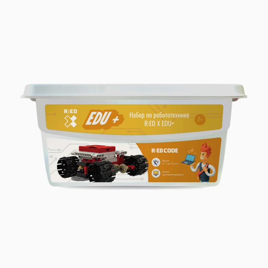 Robotics Construction Kit for Kids R:ED X EDU+