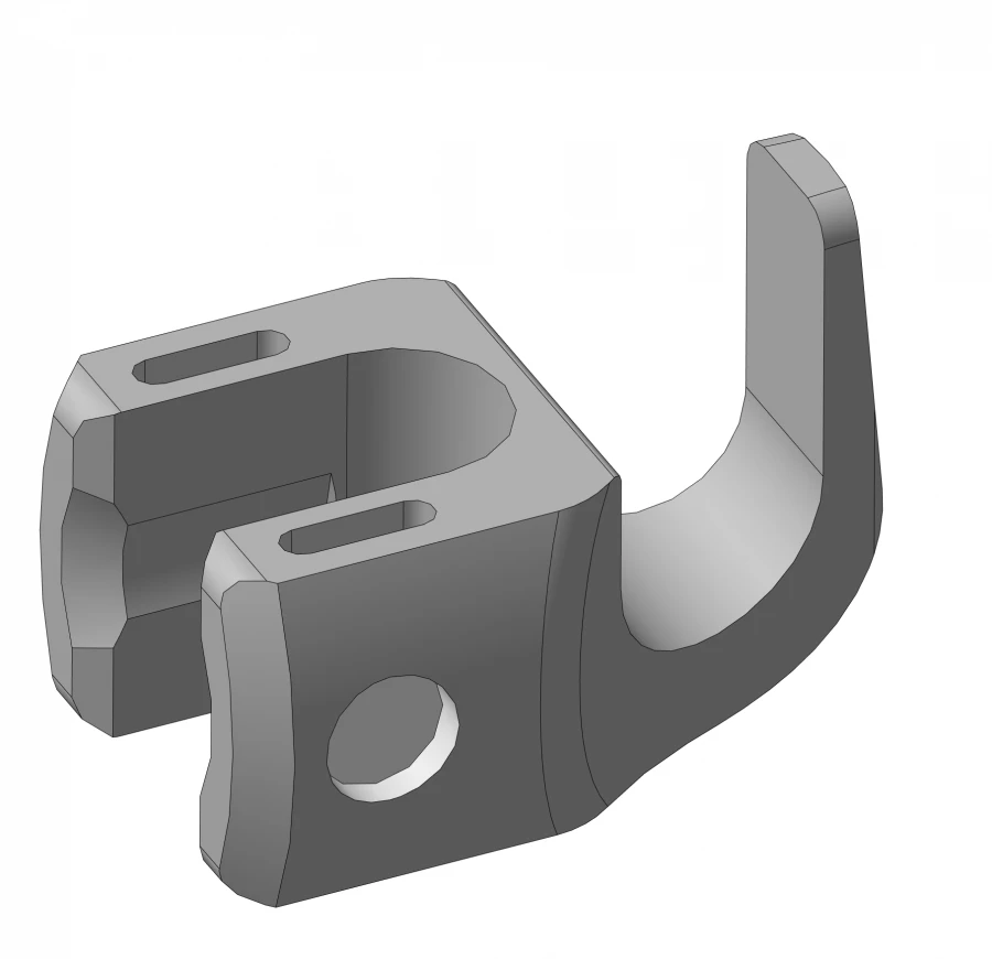 Laminar Hook with Narrow Leg, Article 832.301S