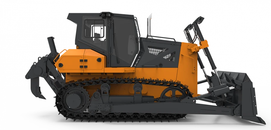 D12.1001 Bulldozer with YAMZ Engines for Heavy-Duty Operations