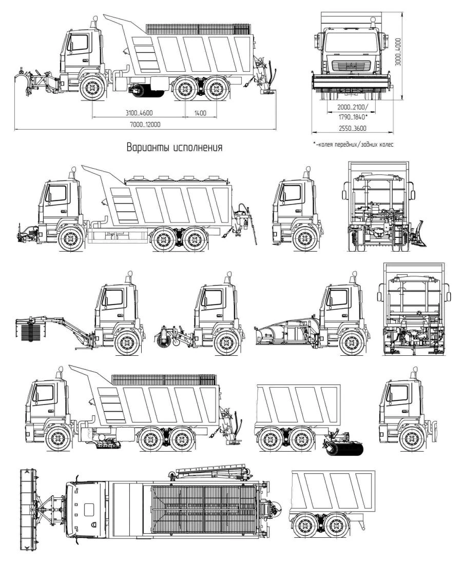 آلة الطرق المدمجة PSM-10.01 لإزالة الثلوج والجليد
