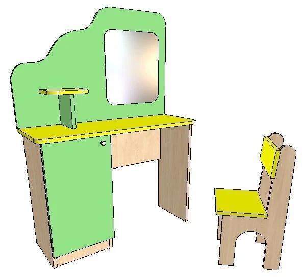 طاولة حلاقة بخزانة واحدة FN.MDU.01.40.00.00.00