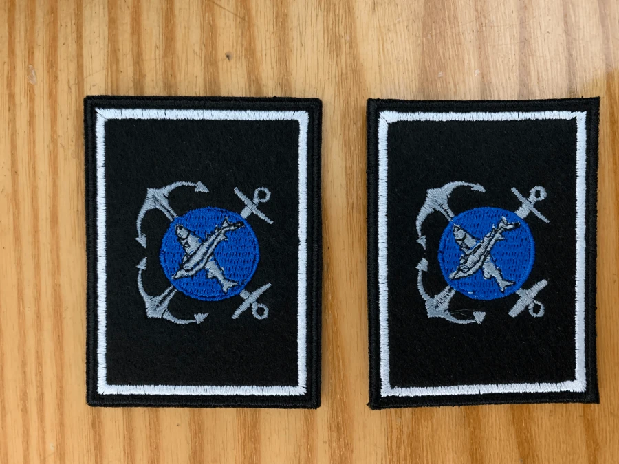 Black Felt Shoulder Insignia (Epaulettes)