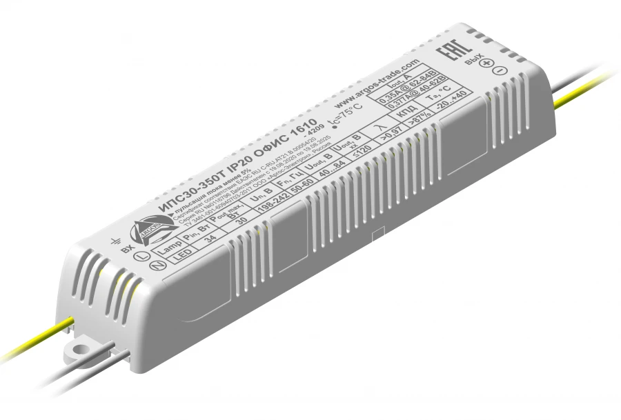 LED Power Supply IPS30-350T IP20 Office 1610