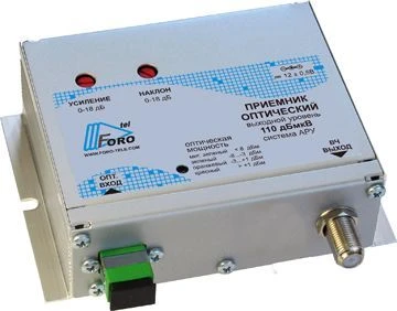 Optical Receiver FORO 208AS for Cable TV Signal Conversion