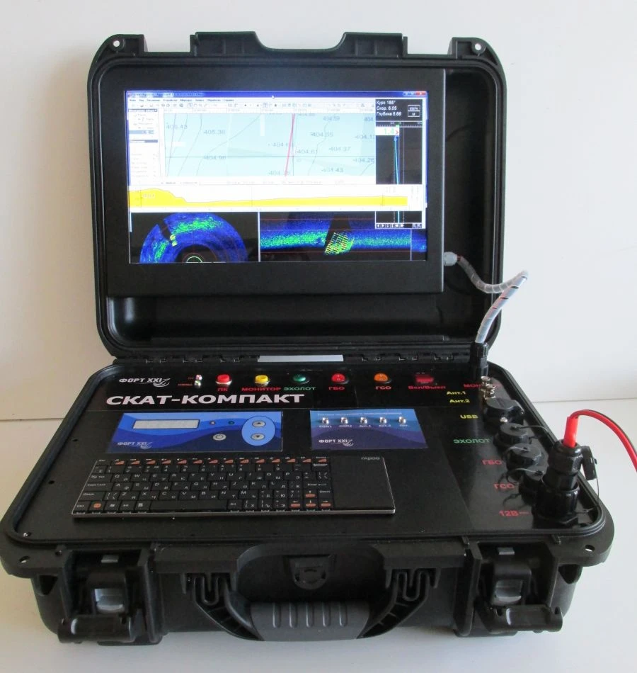SCAT-Compact: Protected Hardware-Software Complex for Hydroacoustic and Bathymetric Surveys