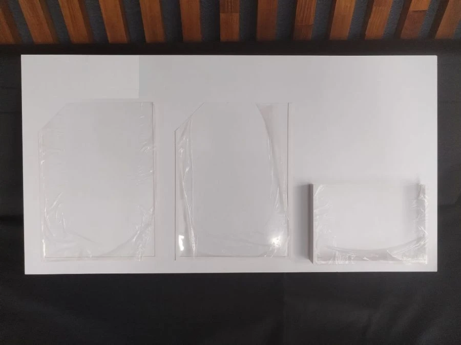 Informational Stand with PVC and Acrylic Materials