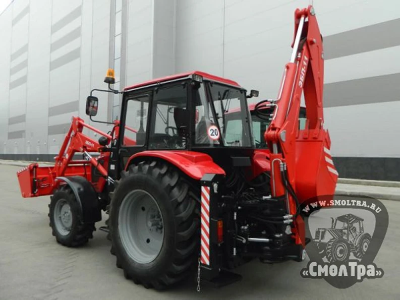 Single Bucket Loader-Excavator Model EBP-11.2 Heavy-Duty Construction Equipment