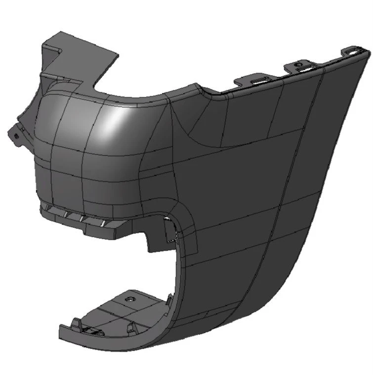 Right Bumper Side Panel for Vehicles M1 and N1 9682044277