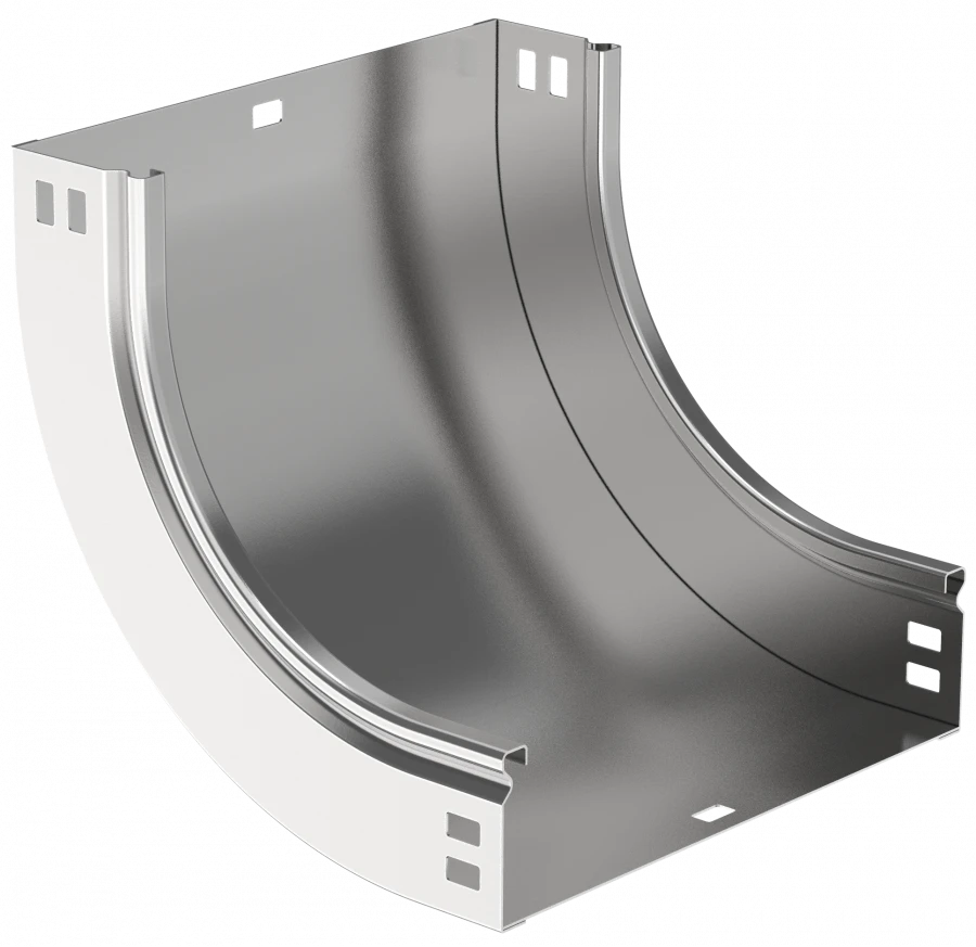 Smooth Vertical 90° Cable Tray Bend CPV51-0-90-100-200 ESCA