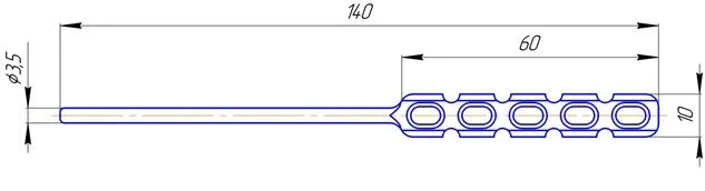 قضيب تثبيت العنق والجمجمة لدعم العمود الفقري