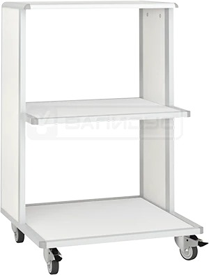Rolling Table ST-4KN with 3 Shelves