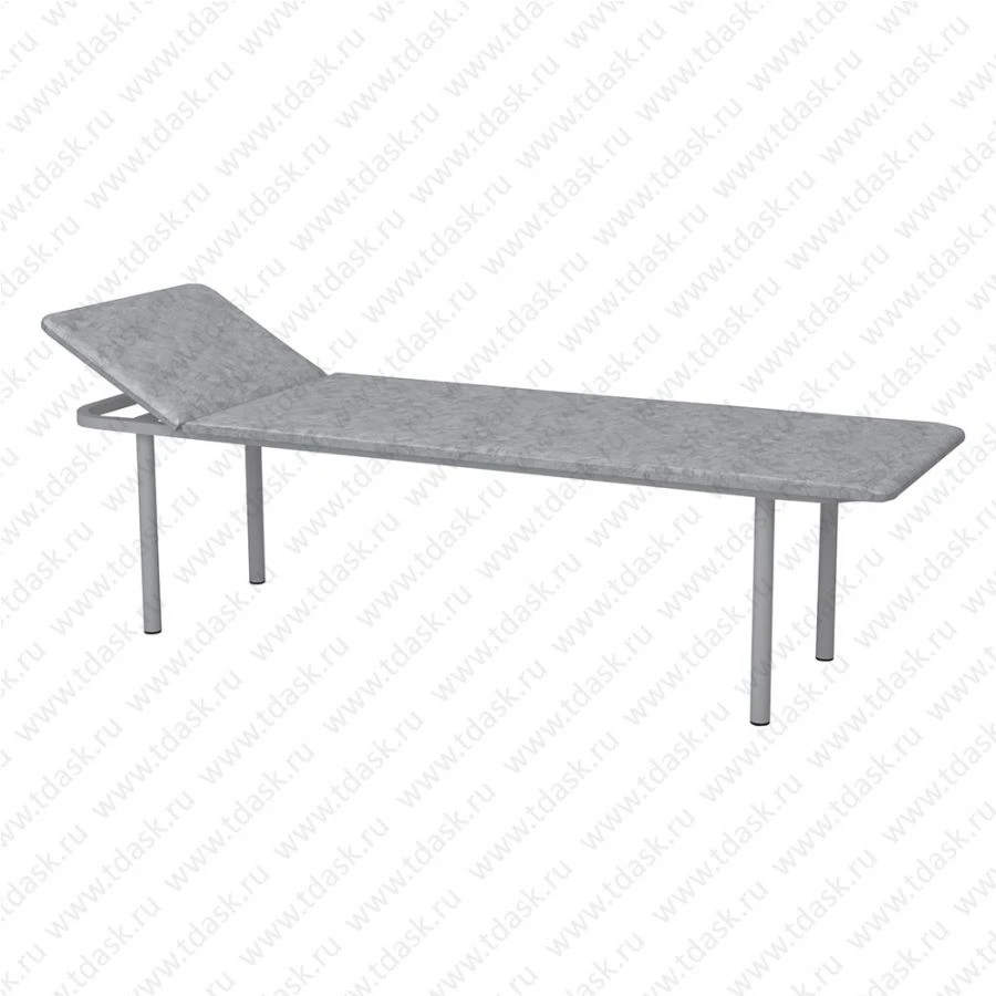 أريكة بإطار معدني مع وسادة ناعمة ومسند رأس قابل للتعديل ك.م.س.01.00