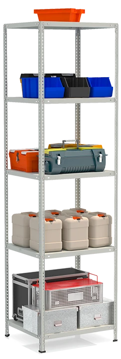 Reinforced Metal Shelf Rack STF Model 765-2.5