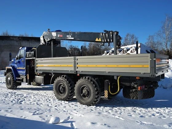 Hydraulic Crane Truck KMA on URAL 4320 Base Model U0K02N-4Z055