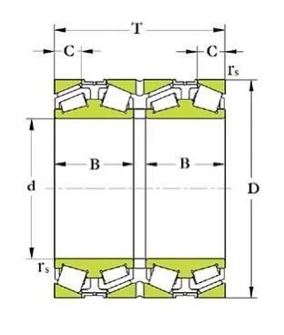 Four-row tapered roller bearing 77877XLM