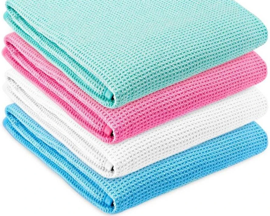 Waffle Towel - 100% Cotton, 230g/m² Density