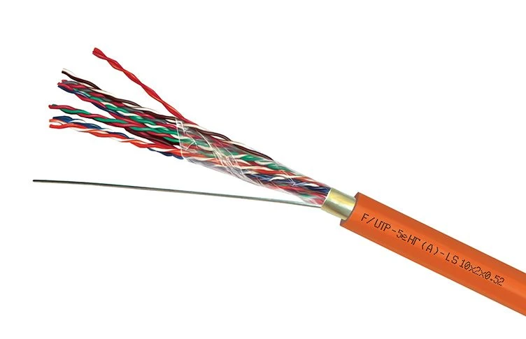 High-Frequency Twisted Pair Cable 25pr F/UTP-5e 24 AWG PVC