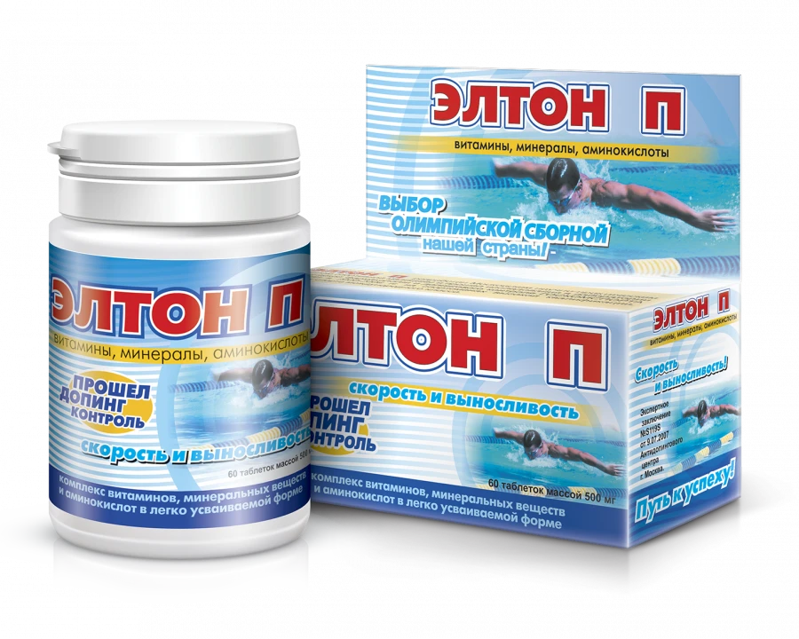 Natural Adaptogenic Vitamin-Mineral Complex Elton P №60