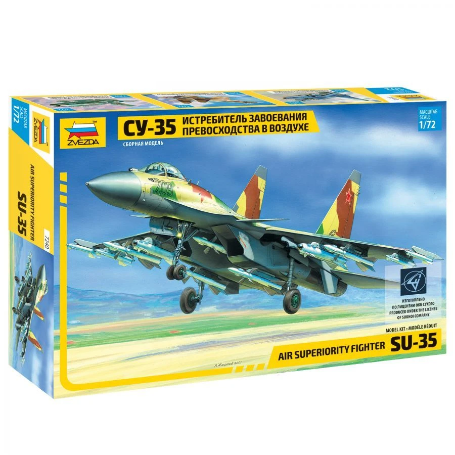 Su-35 Air Superiority Fighter Model Kit