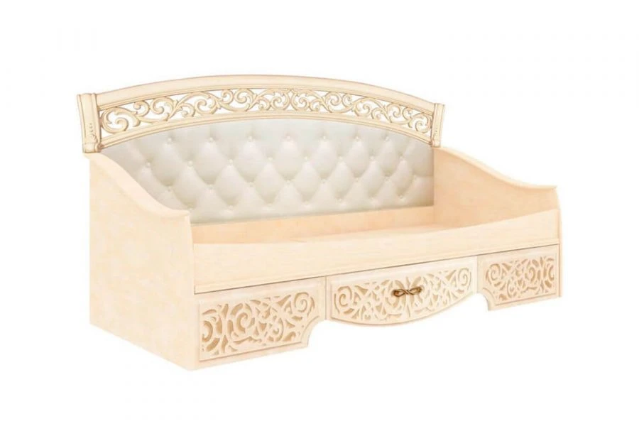 ألكسندريا LD.510190.000 أريكة-سرير (جلد لينتو/روستيكا)